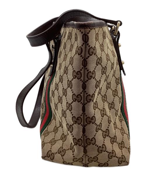 GUCCI（グッチ）GUCCI (グッチ) シェリーライン GGキャンバス / 137396 / 205027 ベージュ サイズ:-の古着・服飾アイテム