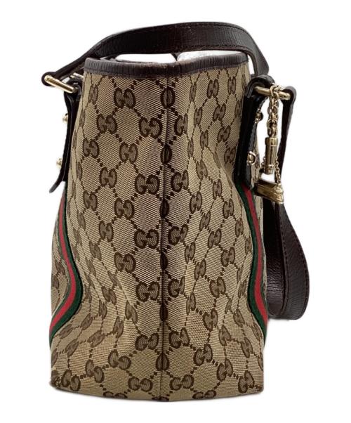 GUCCI（グッチ）GUCCI (グッチ) シェリーライン GGキャンバス / 137396 / 205027 ベージュ サイズ:-の古着・服飾アイテム
