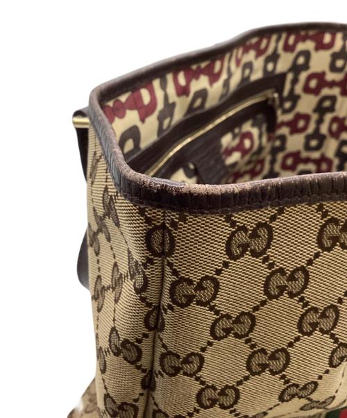 GUCCI（グッチ）GUCCI (グッチ) シェリーライン GGキャンバス / 137396 / 205027 ベージュ サイズ:-の古着・服飾アイテム