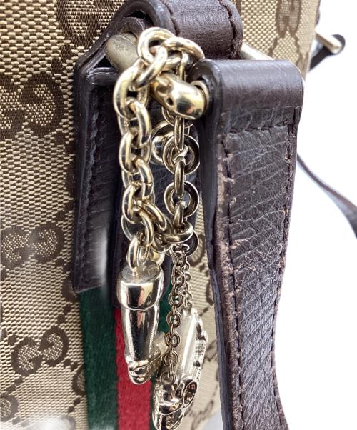 GUCCI（グッチ）GUCCI (グッチ) シェリーライン GGキャンバス / 137396 / 205027 ベージュ サイズ:-の古着・服飾アイテム