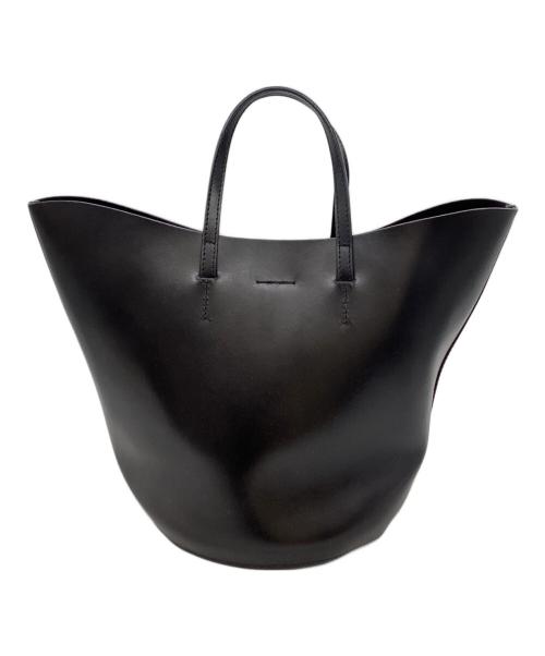 YAHKI（ヤーキ）YAHKI (ヤーキ) Wフェイスバケツ型トートバッグ ブラックの古着・服飾アイテム