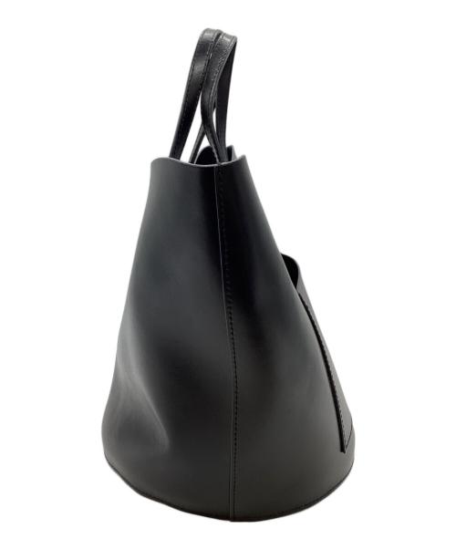 YAHKI（ヤーキ）YAHKI (ヤーキ) Wフェイスバケツ型トートバッグ ブラックの古着・服飾アイテム