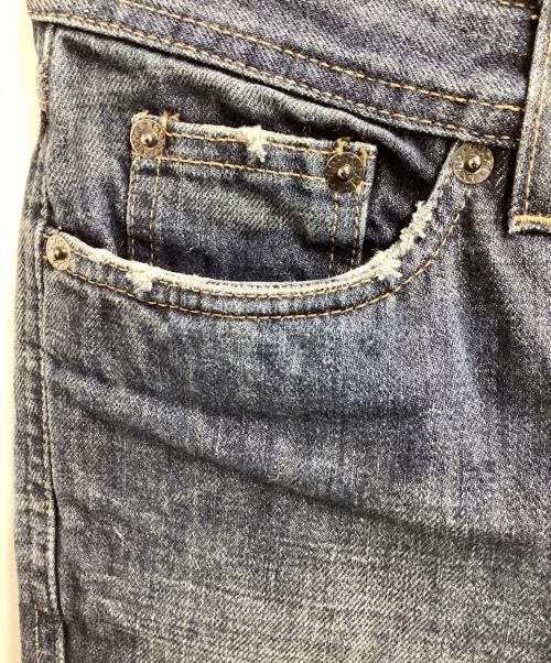GUCCI（グッチ）GUCCI Back Pocket Embroidery Skinny Jeans Indeigo / バックポケット刺繍 スキニーデニムパンツ インディゴ / 201-1141-3150 / Made in ITALY / イタリア製の古着・服飾アイテム