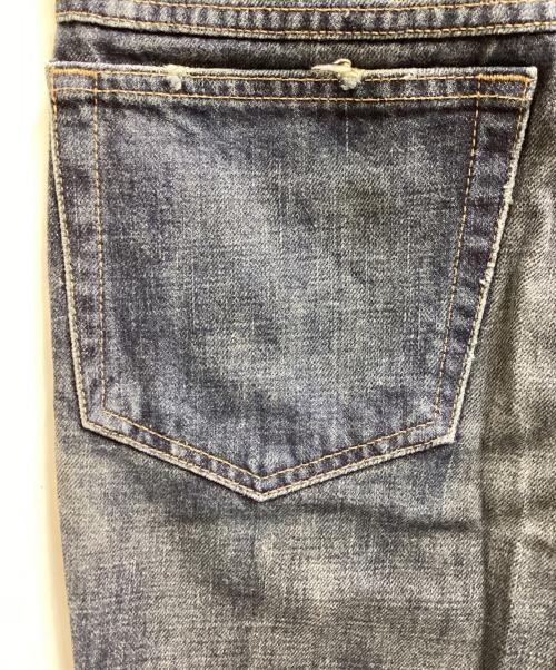 GUCCI（グッチ）GUCCI Back Pocket Embroidery Skinny Jeans Indeigo / バックポケット刺繍 スキニーデニムパンツ インディゴ / 201-1141-3150 / Made in ITALY / イタリア製の古着・服飾アイテム