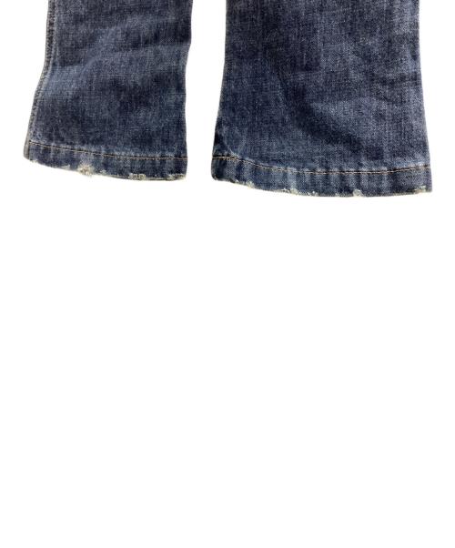 GUCCI（グッチ）GUCCI Back Pocket Embroidery Skinny Jeans Indeigo / バックポケット刺繍 スキニーデニムパンツ インディゴ / 201-1141-3150 / Made in ITALY / イタリア製の古着・服飾アイテム