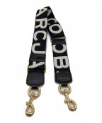 MARC JACOBSマークジェイコブズ）の古着「ザ ボールド ロゴ ウェビング ストラップ」｜ブラック