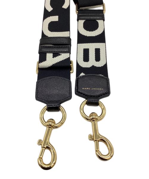 MARC JACOBS（マークジェイコブズ）MARC JACOBS (マークジェイコブズ) ザ ボールド ロゴ ウェビング ストラップ ブラック サイズ:-の古着・服飾アイテム