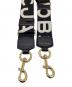 MARC JACOBS (マークジェイコブズ) ザ ボールド ロゴ ウェビング ストラップ ブラック サイズ:-：4000円