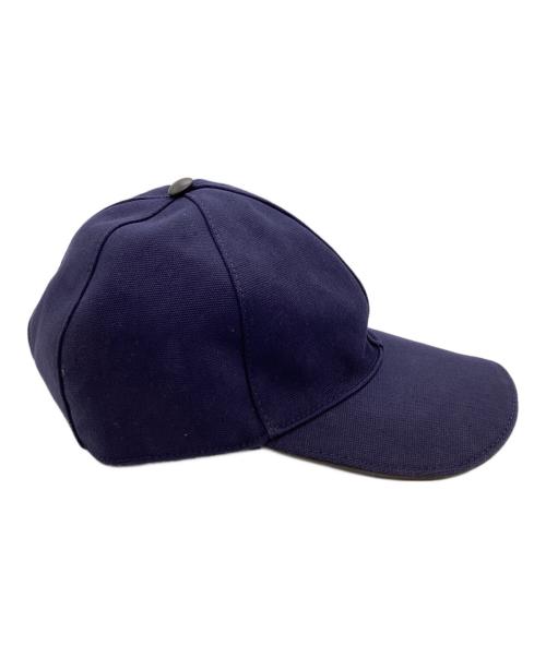 GUCCI（グッチ）GUCCI (グッチ) Interlocking GG Logo Cap Navy / インターロッキングG キャップ ネイビー / Made in ITALY / イタリア製 ネイビー サイズ:Mの古着・服飾アイテム