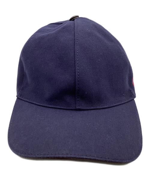GUCCI（グッチ）GUCCI (グッチ) Interlocking GG Logo Cap Navy / インターロッキングG キャップ ネイビー / Made in ITALY / イタリア製 ネイビー サイズ:Mの古着・服飾アイテム