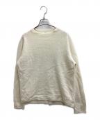 ATONエイトン）の古着「GARMENT DYE CASHMERE ニット / ガーメントダイカシミヤニット / KR AG NW 0901」｜アイボリー