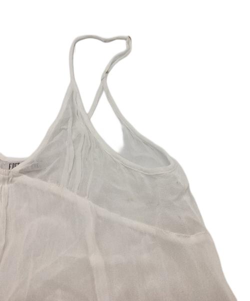 edit.for lulu（エディットフォールル）edit.for LuLu (エディットフォールル) ティアード キャミソールドレス / 25040800402030 ホワイト サイズ:FREEの古着・服飾アイテム