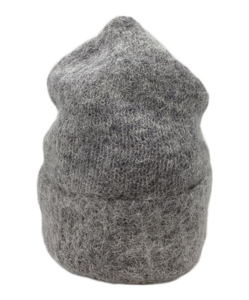 edit.for lulu（エディットフォールル）edit.for LuLu (エディットフォールル) アルパカMIXシャギーニットキャップ / 23095800400030 グレー サイズ:-の古着・服飾アイテム