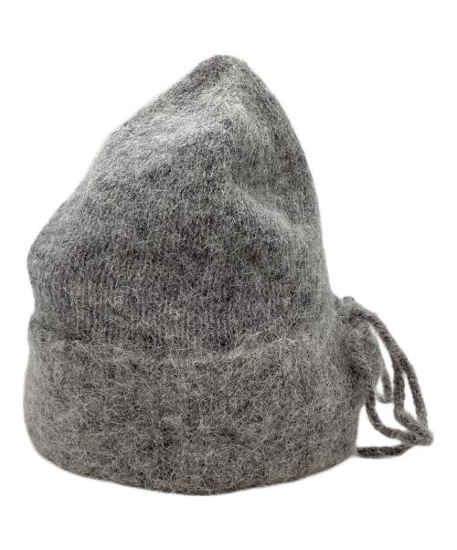 edit.for lulu（エディットフォールル）edit.for LuLu (エディットフォールル) アルパカMIXシャギーニットキャップ / 23095800400030 グレー サイズ:-の古着・服飾アイテム