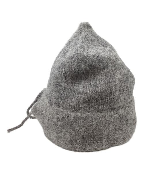 edit.for lulu（エディットフォールル）edit.for LuLu (エディットフォールル) アルパカMIXシャギーニットキャップ / 23095800400030 グレー サイズ:-の古着・服飾アイテム