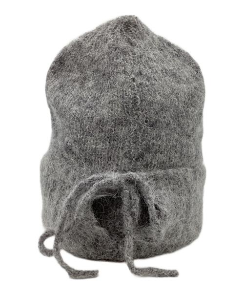 edit.for lulu（エディットフォールル）edit.for LuLu (エディットフォールル) アルパカMIXシャギーニットキャップ / 23095800400030 グレー サイズ:-の古着・服飾アイテム