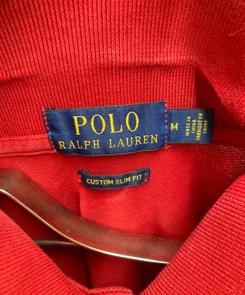 POLO RALPH LAUREN（ポロ・ラルフローレン）POLO RALPH LAUREN (ポロ・ラルフローレン) ポニー刺繍 ポロシャツ レッド サイズ:Mの古着・服飾アイテム