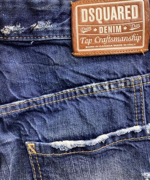 DSQUARED2（ディースクエアード）DSQUARED2 (ディースクエアード) TIDY BIKER / S71LA0636 / タイディーバイカー / イタリア製 13SS  インディゴ サイズ:46の古着・服飾アイテム