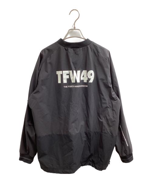 TFW49（ティーエフダブリューフォーティーナイン）TFW49 (ティーエフダブリューフォーティーナイン) NYLON PULLOVER / ナイロンプルオーバー / T042320003 ブラック サイズ:Lの古着・服飾アイテム