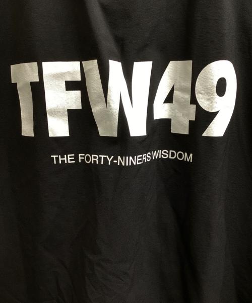 TFW49（ティーエフダブリューフォーティーナイン）TFW49 (ティーエフダブリューフォーティーナイン) NYLON PULLOVER / ナイロンプルオーバー / T042320003 ブラック サイズ:Lの古着・服飾アイテム
