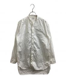 オーストラリア軍（オーストラリア軍）の古着「AUSTRALIAN Army Band Collar Shirt / オフィサーシャツ / 8405-66-011」｜ホワイト