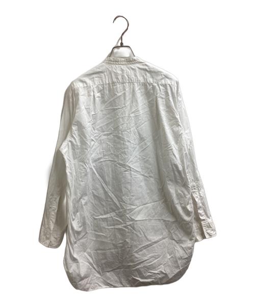 オーストラリア軍（オーストラリア軍）オーストラリア軍 (オーストラリア軍) AUSTRALIAN Army Band Collar Shirt / オフィサーシャツ / 8405-66-011 ホワイト サイズ:15/32の古着・服飾アイテム