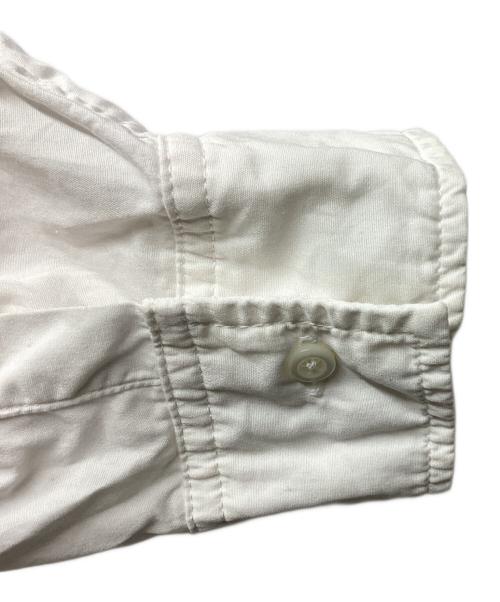 オーストラリア軍（オーストラリア軍）オーストラリア軍 (オーストラリア軍) AUSTRALIAN Army Band Collar Shirt / オフィサーシャツ / 8405-66-011 ホワイト サイズ:15/32の古着・服飾アイテム