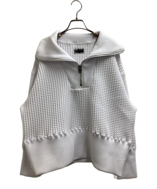 CLASS（クラス）CLASS (クラス) 22SSビッグワッフルニット / CCAA16UNIA ホワイト サイズ:2の古着・服飾アイテム