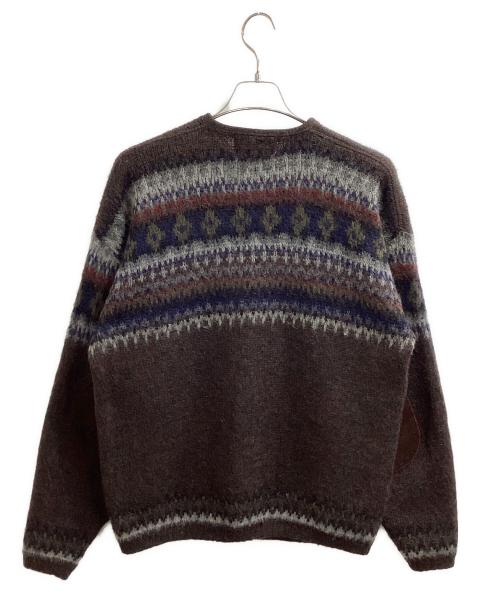 JANTZEN（ジャンセン）JANTZEN (ジャンセン) Wool Mohair Cardigan Brown / ウール/モヘア カーディガン ブラウン / 60s / 60年代 / Made in USA / USA製 /  ブラウン サイズ:Lの古着・服飾アイテム