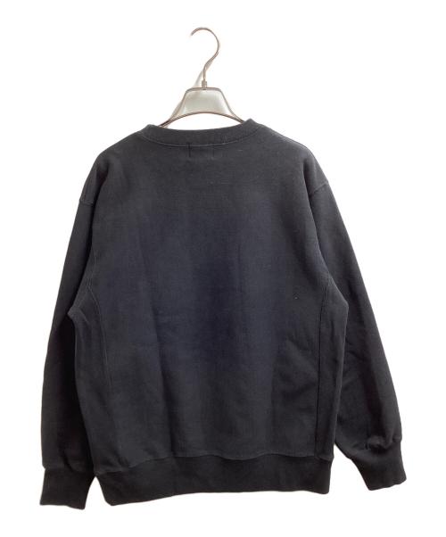 TATTOO STUDIO YAMADA（タトゥースタジオヤマダ）TATTOO STUDIO YAMADA (タトゥースタジオヤマダ) COLLEGE SWEATSHIRT ブラック サイズ:Mの古着・服飾アイテム