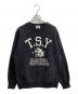 TATTOO STUDIO YAMADA（タトゥースタジオヤマダ）の古着「COLLEGE SWEATSHIRT」｜ブラック
