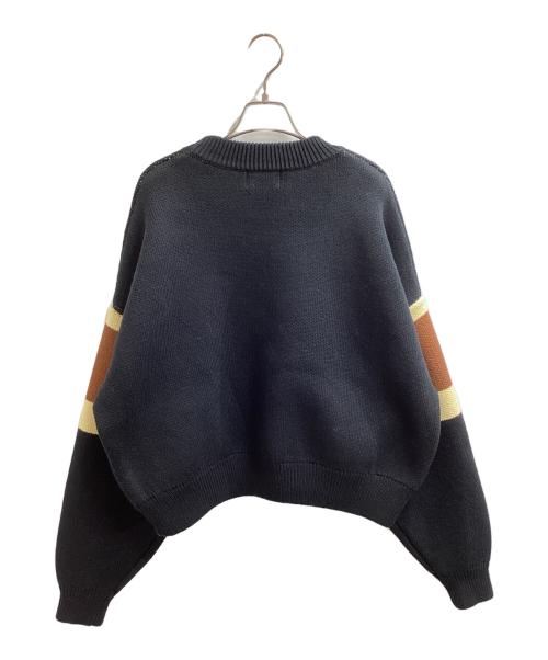 AMBERGLEAM（アンバーグリーム）AMBERGLEAM (アンバーグリーム) Star Warm Sweater / スターウォームセーター / 1139131213 ブラック サイズ:Mの古着・服飾アイテム