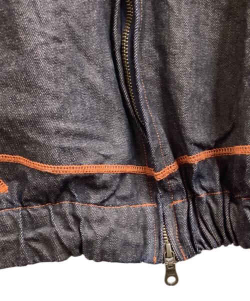 laid.B（レイド ビー）Laid.B (レイド ビー) Sunset All Day parka　LB24AW-BR02　24AW 柿渋染め インディゴ サイズ:1の古着・服飾アイテム