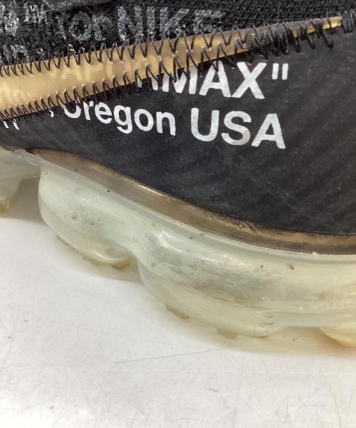 NIKE（ナイキ）NIKE (ナイキ) OFFWHITE (オフホワイト) スニーカー / AA3831-002 / AIR VAPORMAX ブラック サイズ:29cmの古着・服飾アイテム