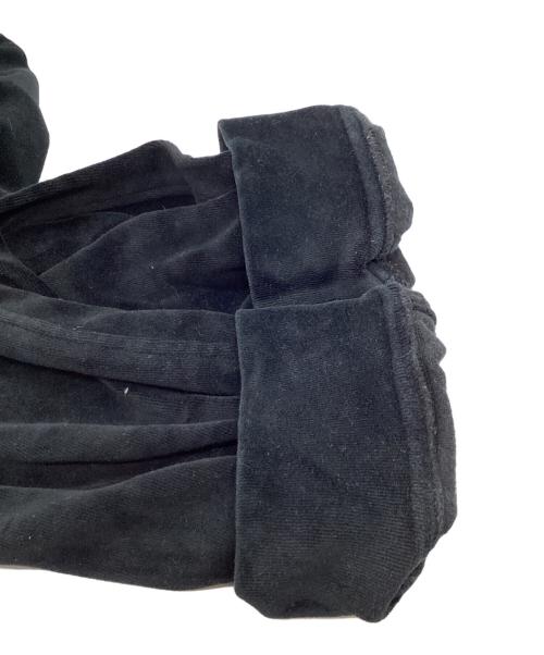 Mastermind JAPAN（マスターマインド ジャパン）Mastermind JAPAN (マスターマインド ジャパン) THEATER8 (シアターエイト) ROLLING STONES (ローリングストーンズ) ベロアパンツ / 8LR-PA05 ブラック サイズ:Lの古着・服飾アイテム