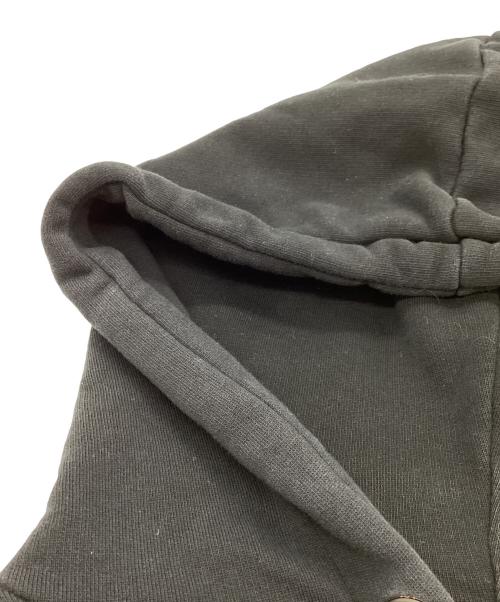 Palm Angels（パーム エンジェルス）Palm Angels GREETINGS HOODIE PULLOVER BLACK / メッセージ プルオーバー パーカー ブラック / PMBB036S19441065 / Made in PORTUGAL / ポルトガル製の古着・服飾アイテム