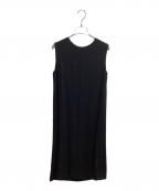 HERMESエルメス）の古着「ノースリーブシルクワンピース / マルジェラ期」｜ブラック