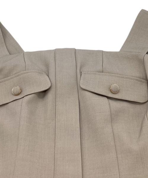 HER LIP TO（ハーリップトゥ）Her lip to (ハーリップトゥ) Lutetia Twill Set-Up　/　1242308120 ベージュ サイズ:M 未使用品の古着・服飾アイテム