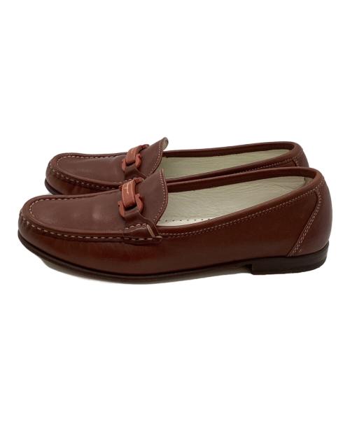 Salvatore Ferragamo（サルヴァトーレ フェラガモ）Salvatore Ferragamo (サルヴァトーレ フェラガモ) ローファー / 05747 ブラウン サイズ:6の古着・服飾アイテム