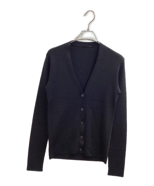 PRADA（プラダ）PRADA (プラダ) ウールカーディガン / DNA467 249 ブラック サイズ:-の古着・服飾アイテム