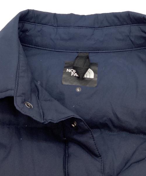 THE NORTH FACE（ザ ノース フェイス）THE NORTH FACE (ザ ノース フェイス) STUFFED SHIRT / ND91610 / スタッフドシャツ ネイビー サイズ:Lの古着・服飾アイテム