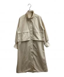 SUMI STYLE（スミ スタイル）の古着「馬刺繍 スプリングコート」｜アイボリー