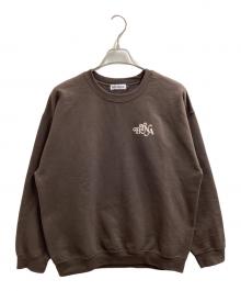 DEUXIEME CLASSE（ドゥーズィエム クラス）の古着「BTN Sweatshirt / プリントスウェット 」｜ブラウン