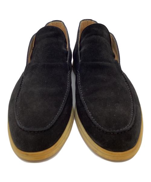 LORO PIANA（ロロピアーナ）LORO PIANA  (ロロピアーナ) スウェードシューズ /  アンクルブーツ / OPEN WALK  ブラック サイズ:42 1/2の古着・服飾アイテム