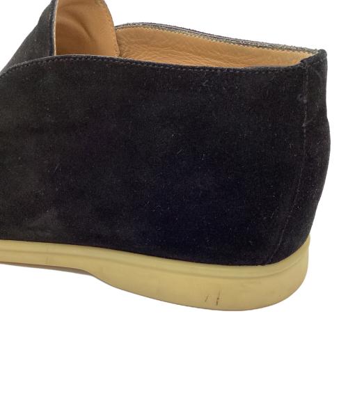 LORO PIANA（ロロピアーナ）LORO PIANA  (ロロピアーナ) スウェードシューズ /  アンクルブーツ / OPEN WALK  ブラック サイズ:42 1/2の古着・服飾アイテム