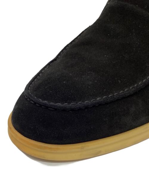 LORO PIANA（ロロピアーナ）LORO PIANA  (ロロピアーナ) スウェードシューズ /  アンクルブーツ / OPEN WALK  ブラック サイズ:42 1/2の古着・服飾アイテム