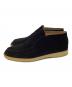 LORO PIANA  (ロロピアーナ) スウェードシューズ /  アンクルブーツ / OPEN WALK  ブラック サイズ:42 1/2：20000円
