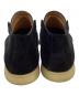 中古・古着 LORO PIANA  (ロロピアーナ) スウェードシューズ /  アンクルブーツ / OPEN WALK  ブラック サイズ:42 1/2：20000円
