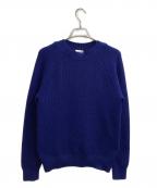 DRIES VAN NOTENドリスヴァンノッテン）の古着「ラグランニット / raglan knit」｜ブルー