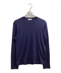 中古・古着通販】theory (セオリー) MOCK NECK LS REGAL WOOL NAVY